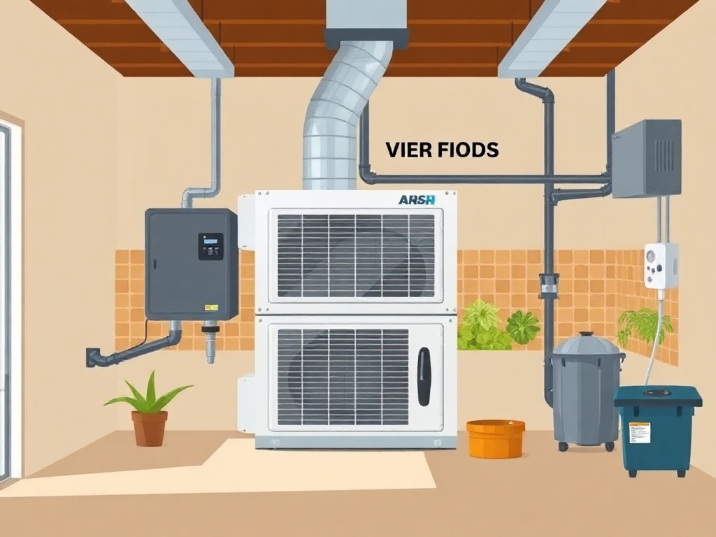 A professional performing air duct cleaning on an HVAC system in a well-maintained Chandler home near the Ocotillo neighborhood