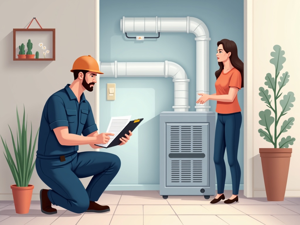 How to Tell If a Duct Cleaning Company Is Legit Before You Let Them In A professional duct cleaning technician connecting negative-pressure vacuum equipment to a home air duct register — the thorough setup that defines a trustworthy questions to ask before hiring duct cleaner.