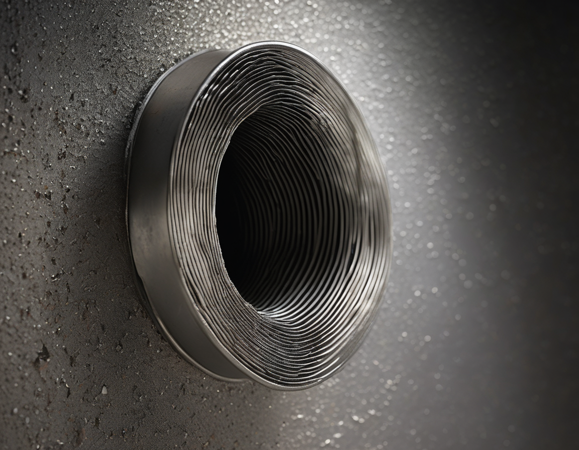 What the Inside of Your Ductwork Actually Looks Like After Years of Use Close-up duct interior inspection camera view showing what does inside of ductwork look like after years of dust and debris buildup in an Arizona home