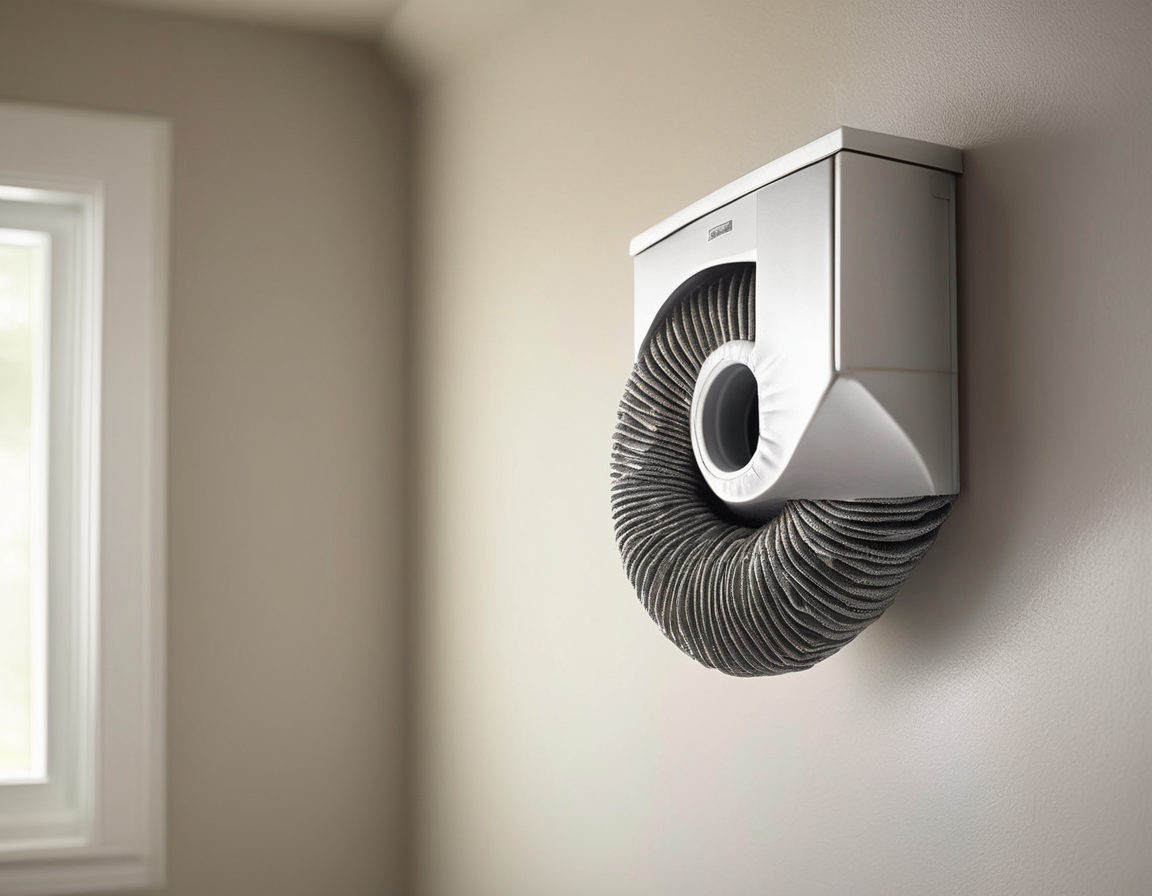 Your Dryer Feels Hot to the Touch — Here's What That Usually Means A technician inspecting a dryer exhaust duct in a residential laundry room during a dryer runs hot to the touch service call