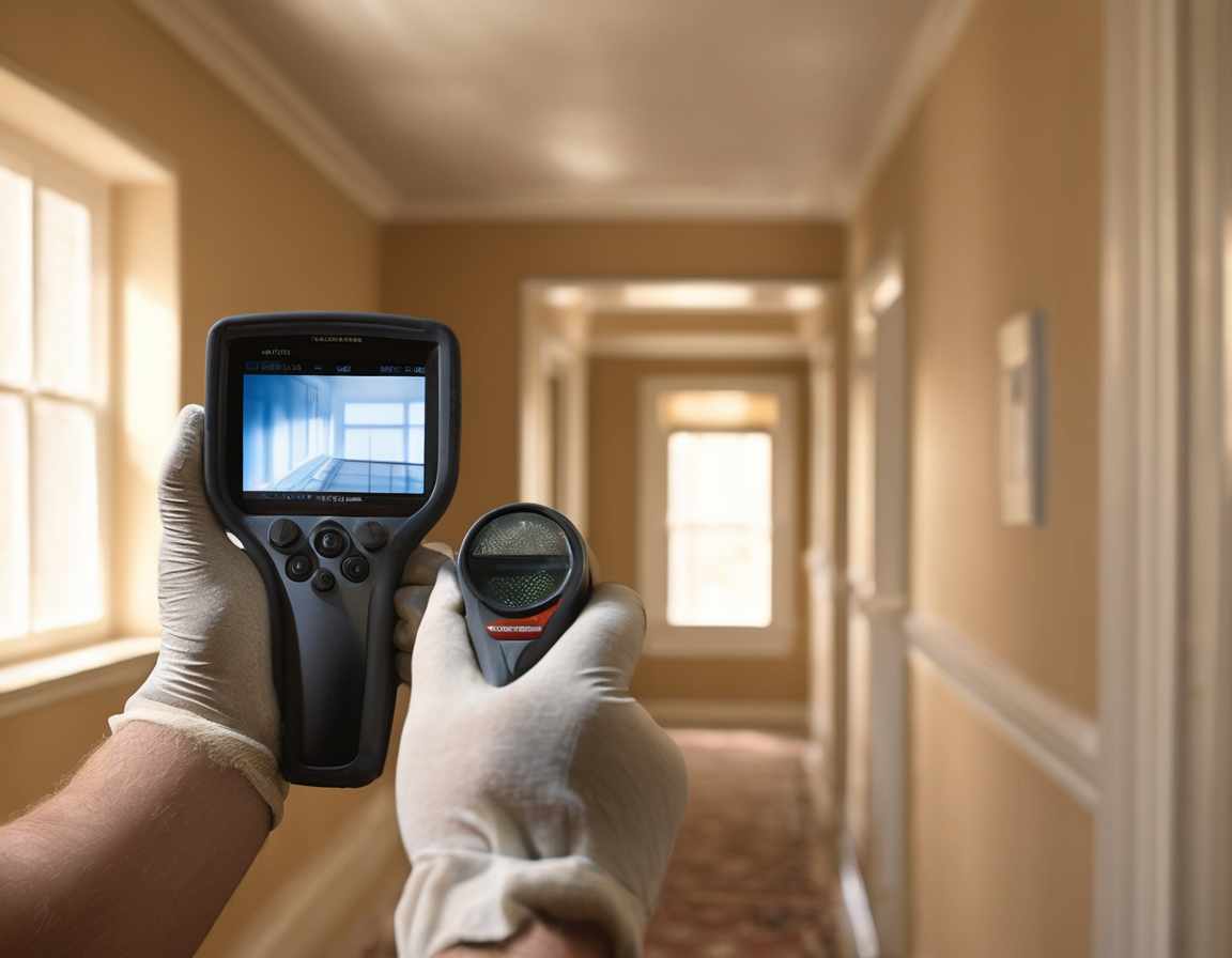 How to Spot a Bait-and-Switch Duct Cleaning Operation Before It's Too Late A professional air duct cleaning technician performing bait and switch hvac cleaning detection work with a camera inside a residential HVAC register in a sunny Arizona home