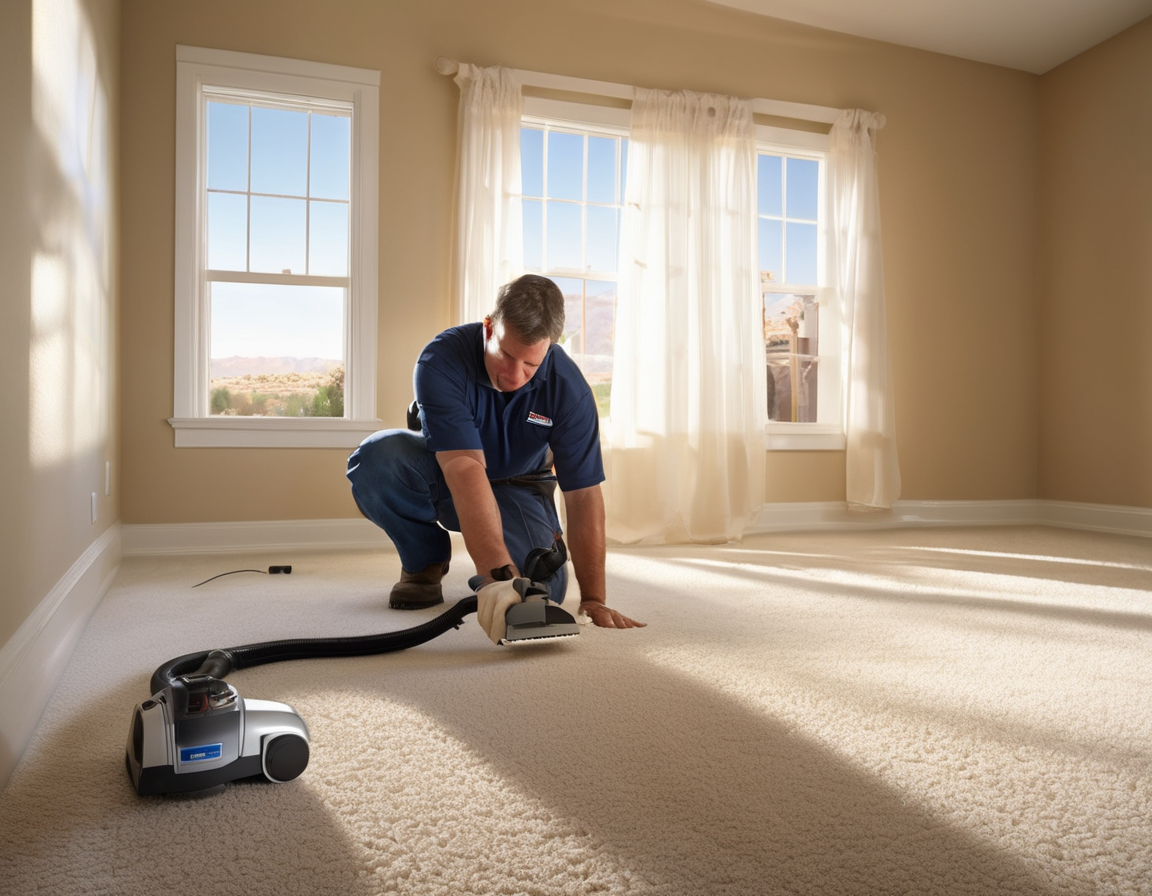 How to Know If the Duct Cleaning Actually Worked — Before the Technician Even Leaves An HVAC technician inspecting a floor register with a flashlight to verify how to tell duct cleaning worked in a Phoenix-area home