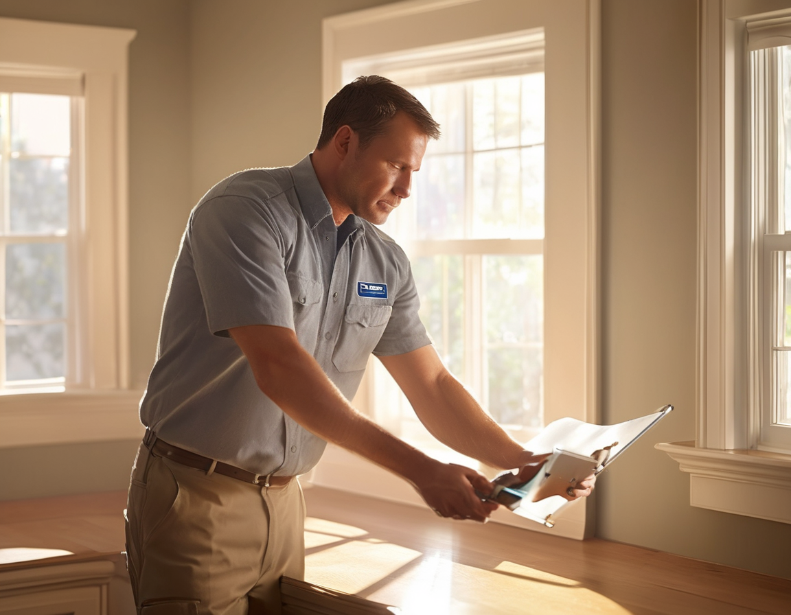 How to Know If the Duct Cleaning Actually Worked — Before the Technician Even Leaves An HVAC technician inspecting a floor register with a flashlight to verify how to tell duct cleaning worked in a Phoenix-area home