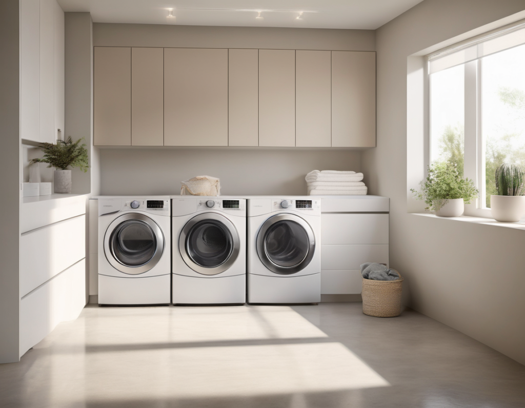 Sun City West, AZ Dryer vent cleaning residential service being prepared in a Sun City West Arizona home laundry room