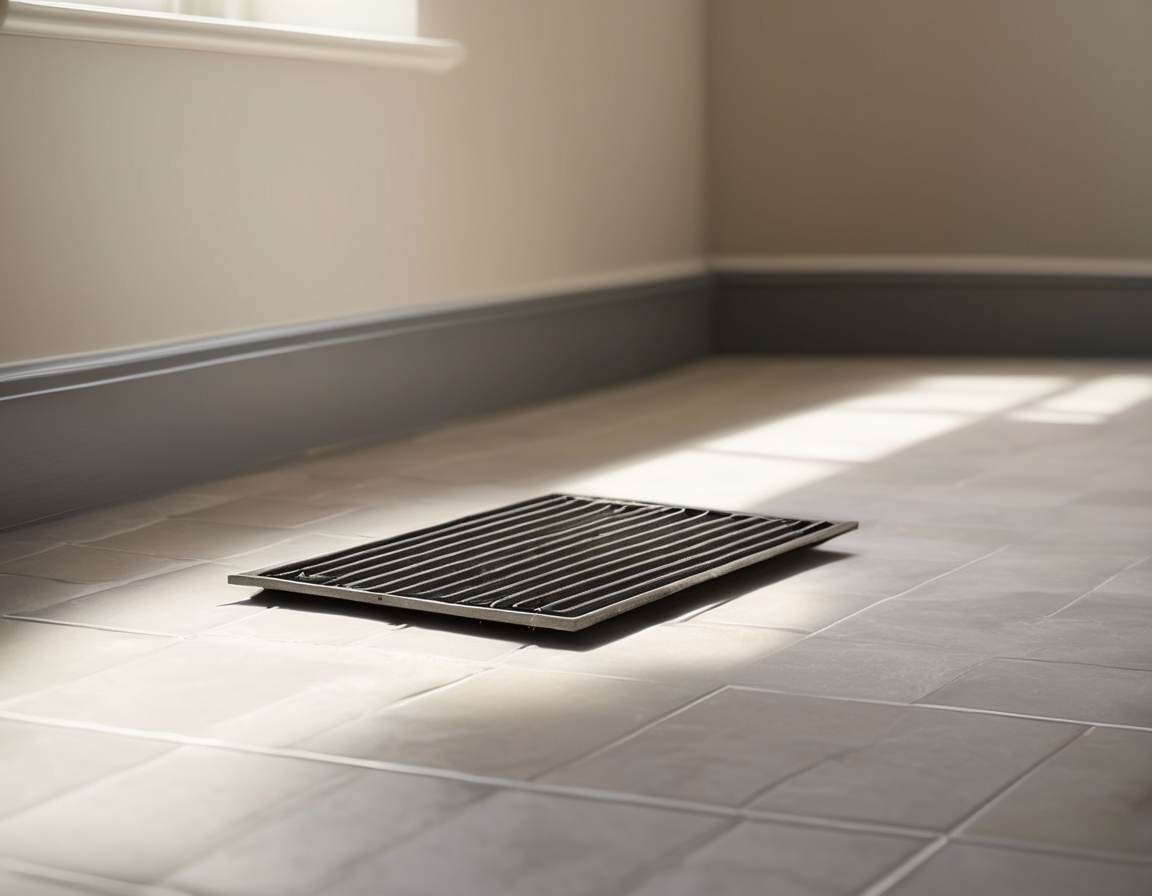 Renting Out Your Home? Here's Why Duct Cleaning Between Tenants Is Worth It Close-up camera view inside a dirty residential air duct showing thick dust buildup — the kind of contamination that makes rental property duct cleaning essential between tenants.