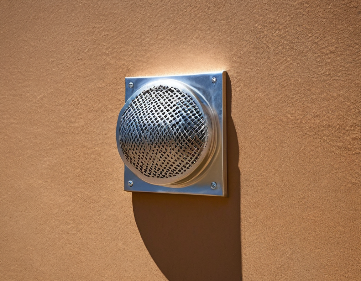 Goodyear, AZ Newly installed dryer vent bird guard cover after air duct cleaning Goodyear AZ service in the Palm Valley neighborhood