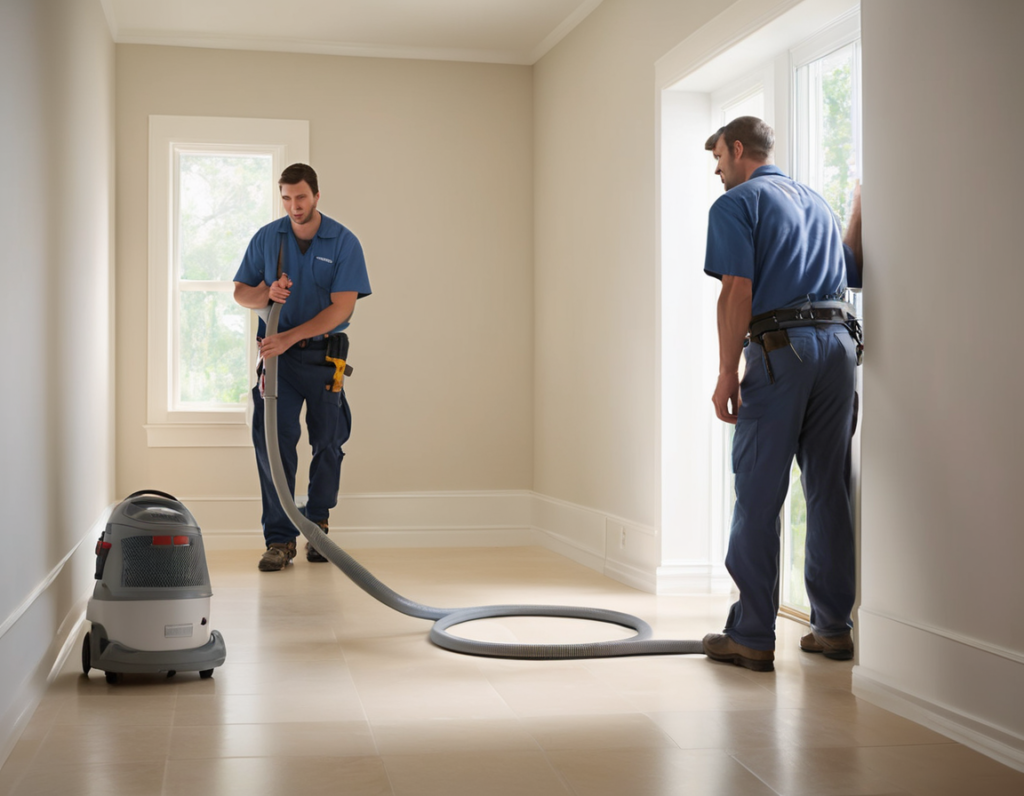 Laveen, AZ Professional air duct cleaning service being performed inside a newer Laveen AZ home near Sonoran Foothills