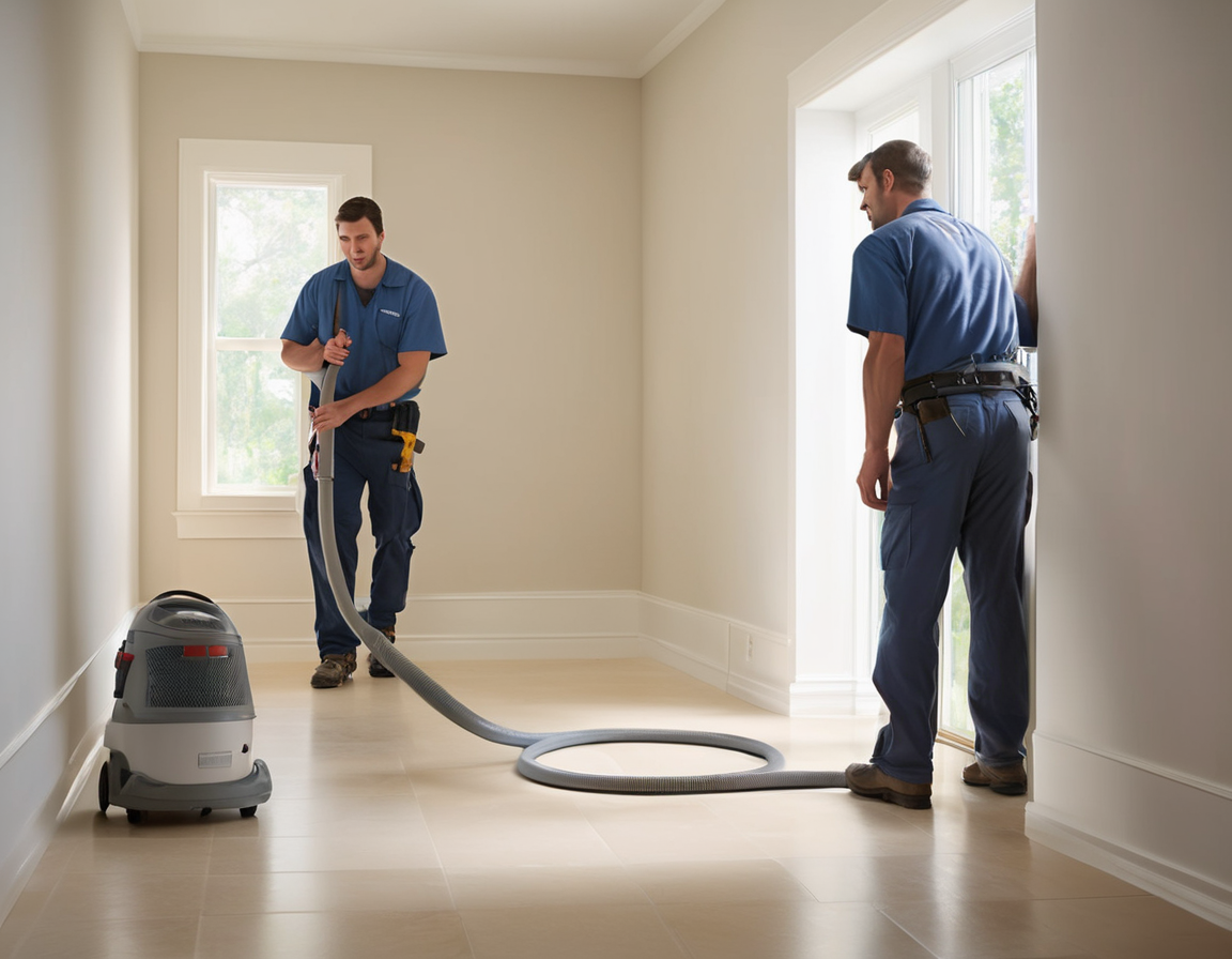 Laveen, AZ Professional air duct cleaning service being performed inside a newer Laveen AZ home near Sonoran Foothills